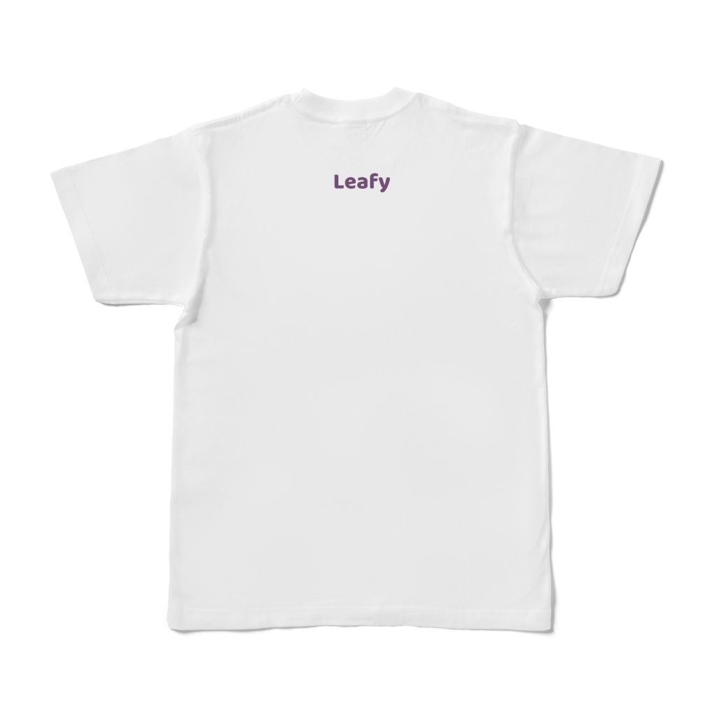 Leafy Friends Soccer Tシャツ(表:Soccer 裏:ロゴ)
