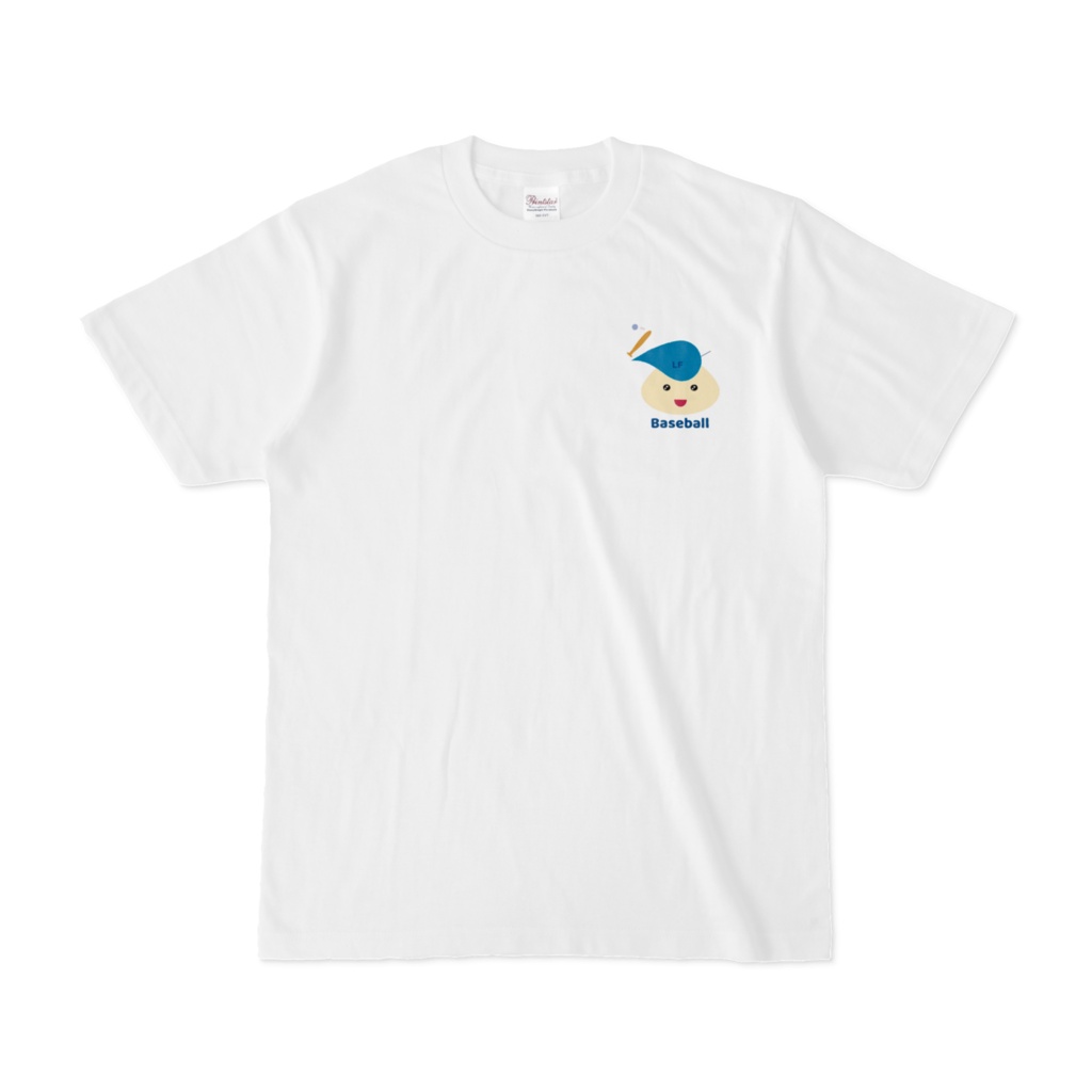 Leafy Friends Baseball Tシャツ （表：Baseball　裏：ロゴ）