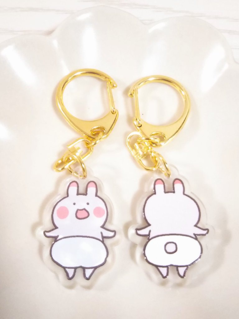 【金】ぱん千代アクリルキーホルダー