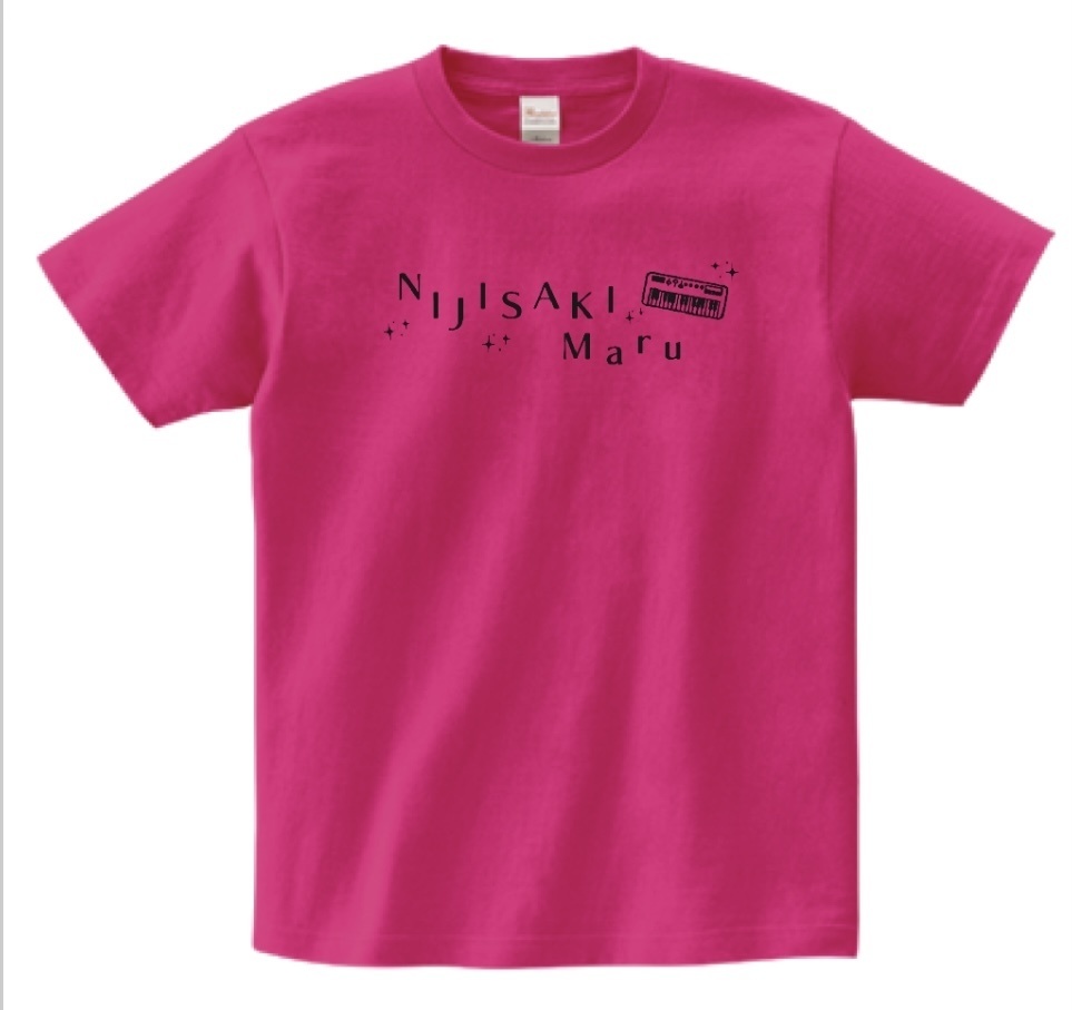 【受注生産】虹咲まる2026年Tシャツ《濃いピンク》【※手渡し】