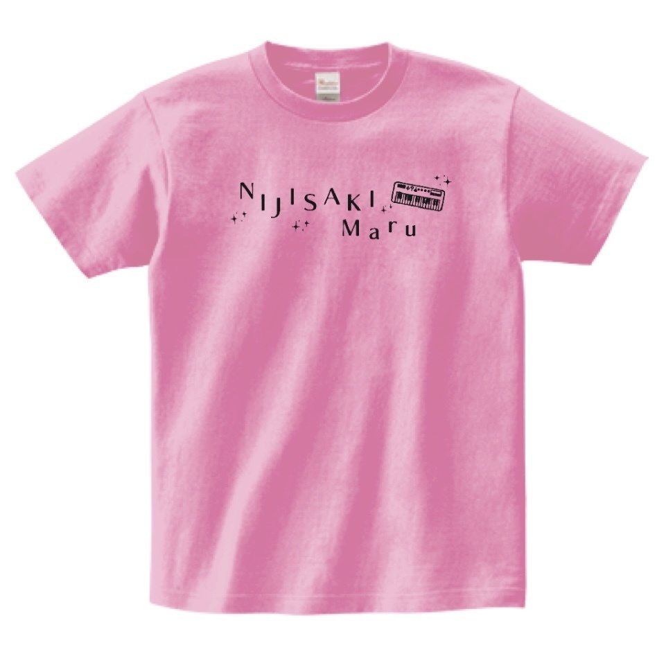 【受注生産】虹咲まる2026年Tシャツ《うすいピンク》【※手渡し】