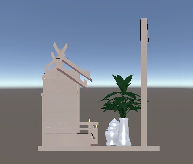 【Vrchat 向け】神棚