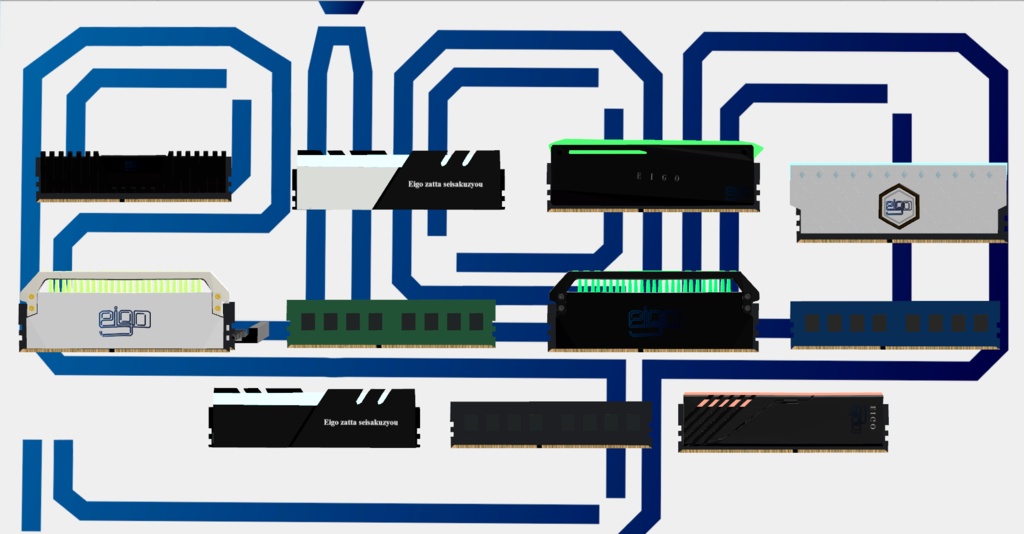 【VRChat向け】デスクトップ メモリー