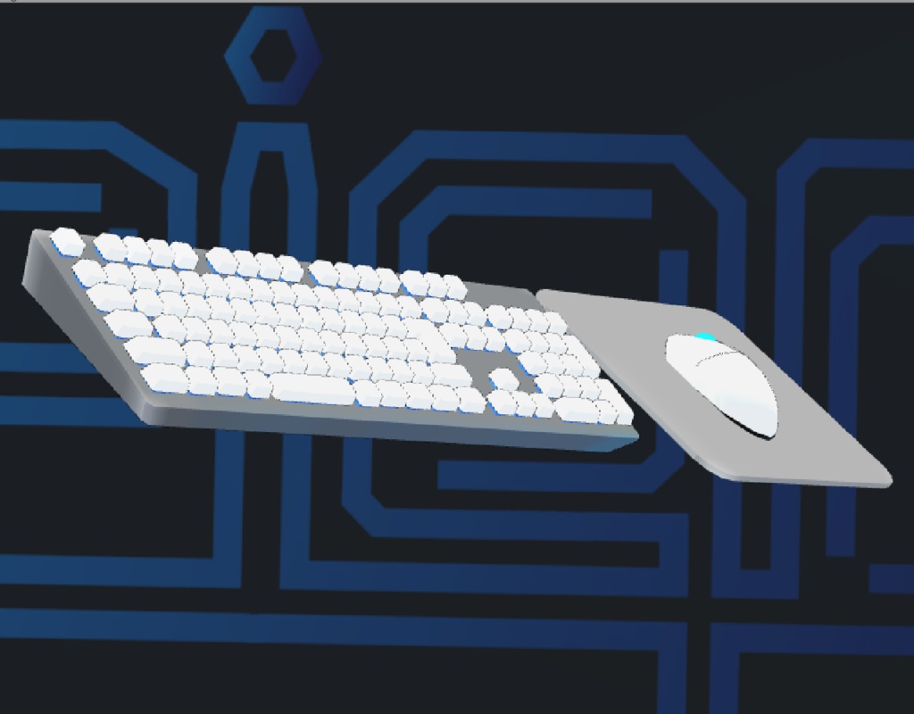 【vrchat向け】キーボードとマウス