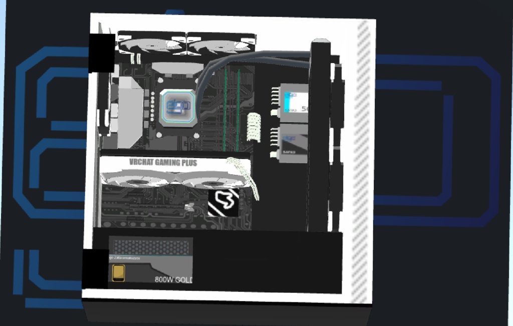 【Vrchat向け】 簡易水冷