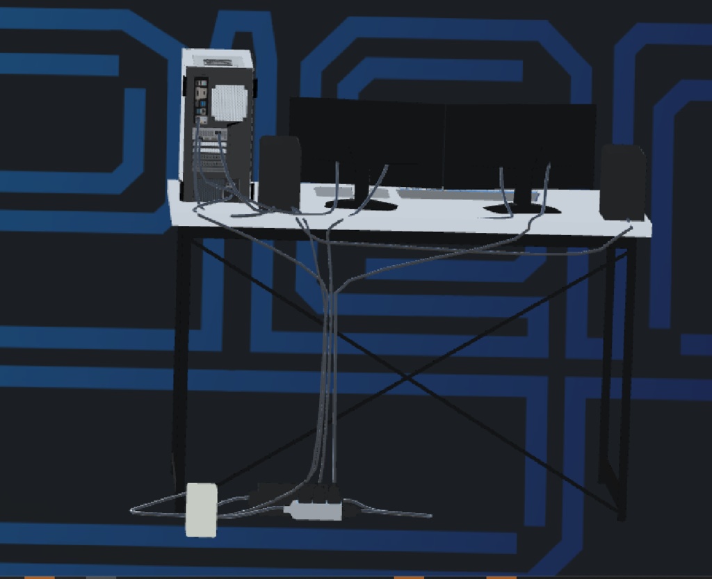 【Vrchat向け】PC周辺機器セット