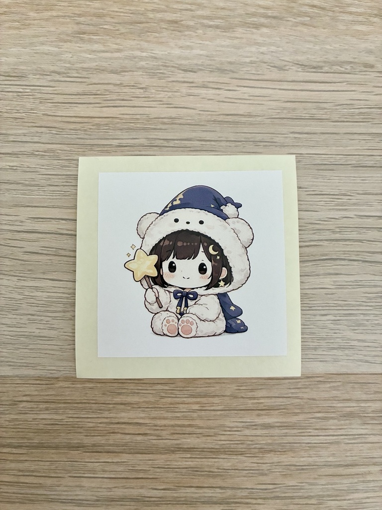 よぞらちゃんステッカー（約5㎝）