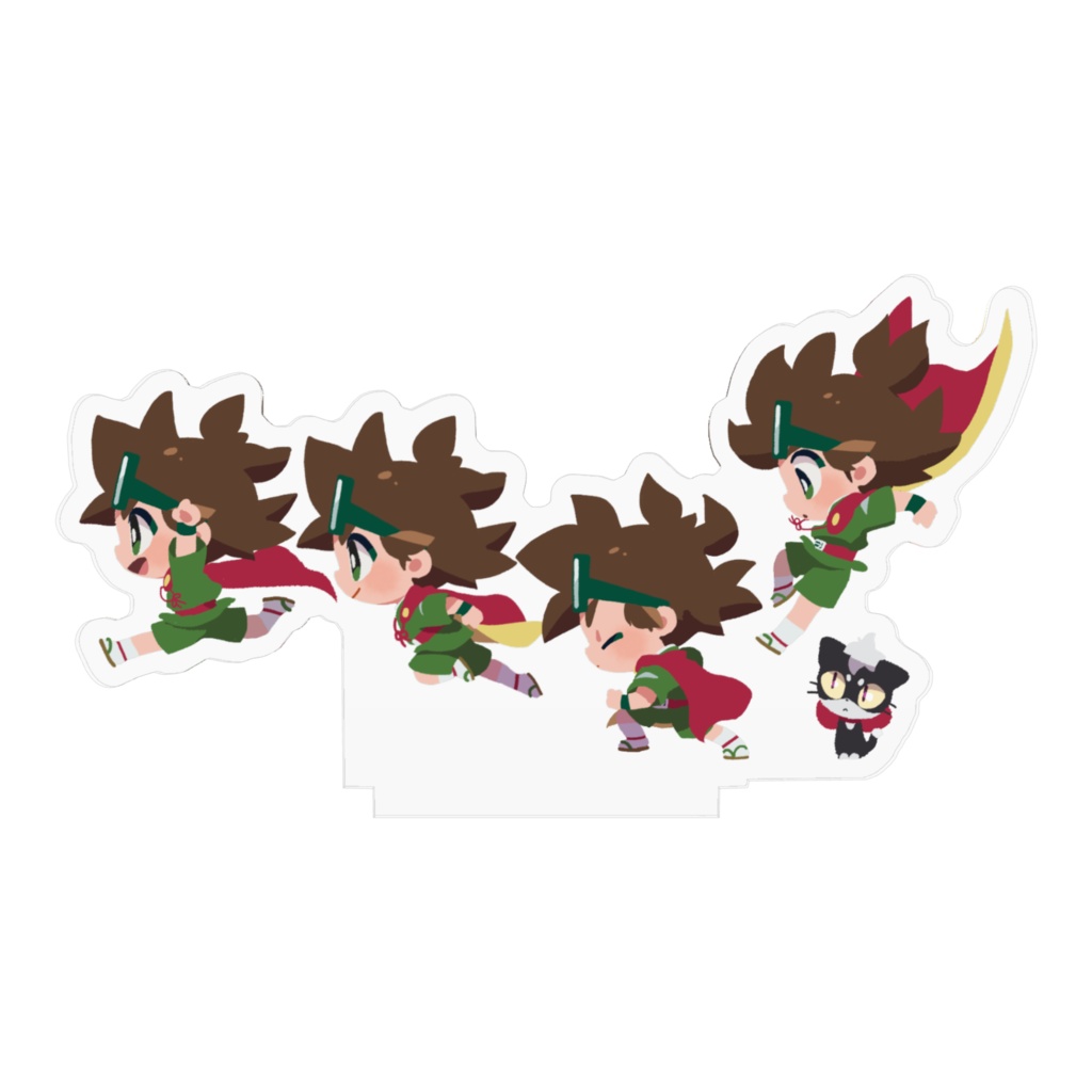 マッチャマン【アクリルフィギュア】よっぎゅっぱ!