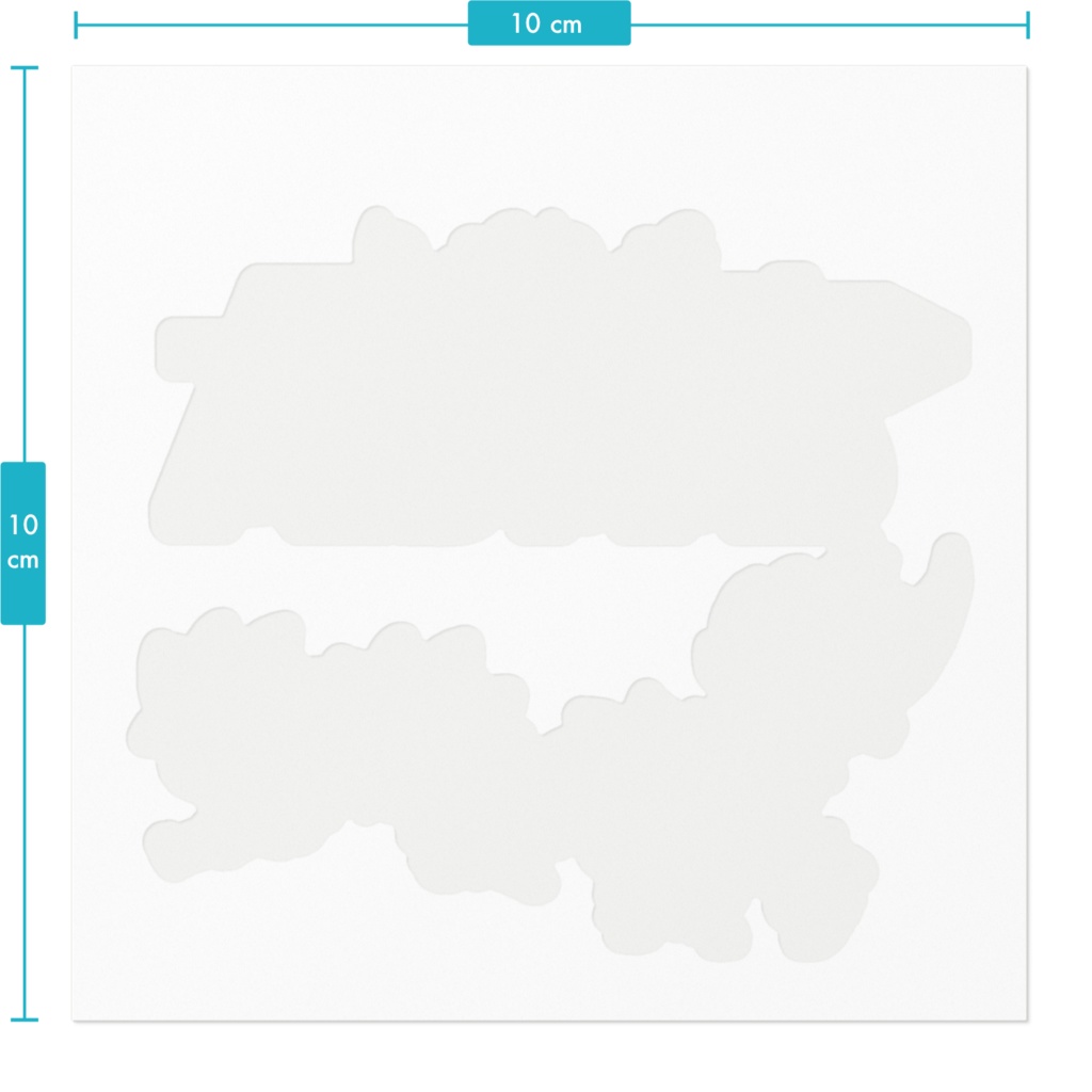 うじうじマッチャマン【ステッカー】マッチャマンとロゴ