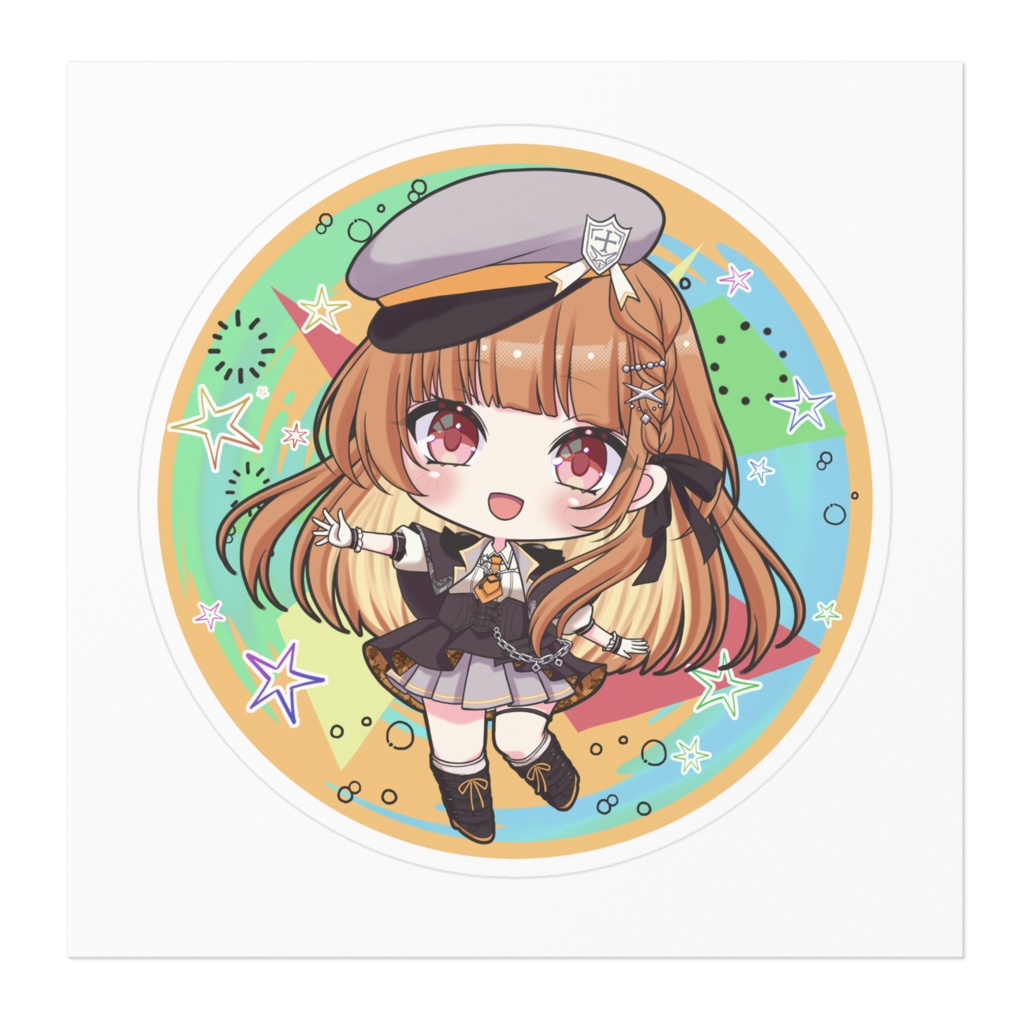 焔真葵新衣装SDキャラステッカー