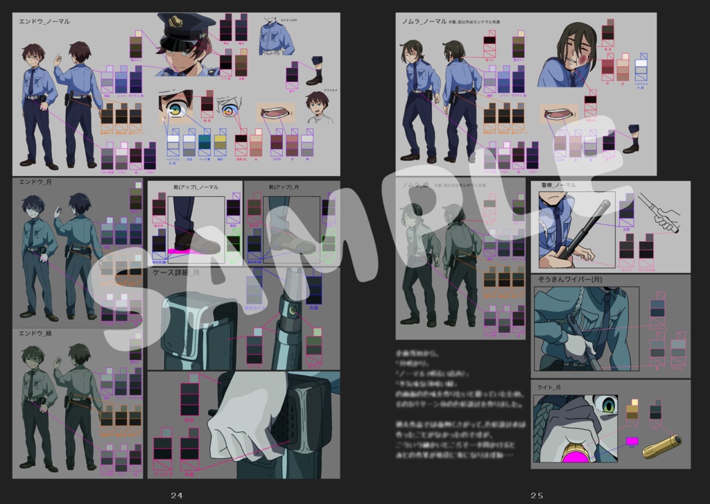 「K×Drop!!」メイキングブック