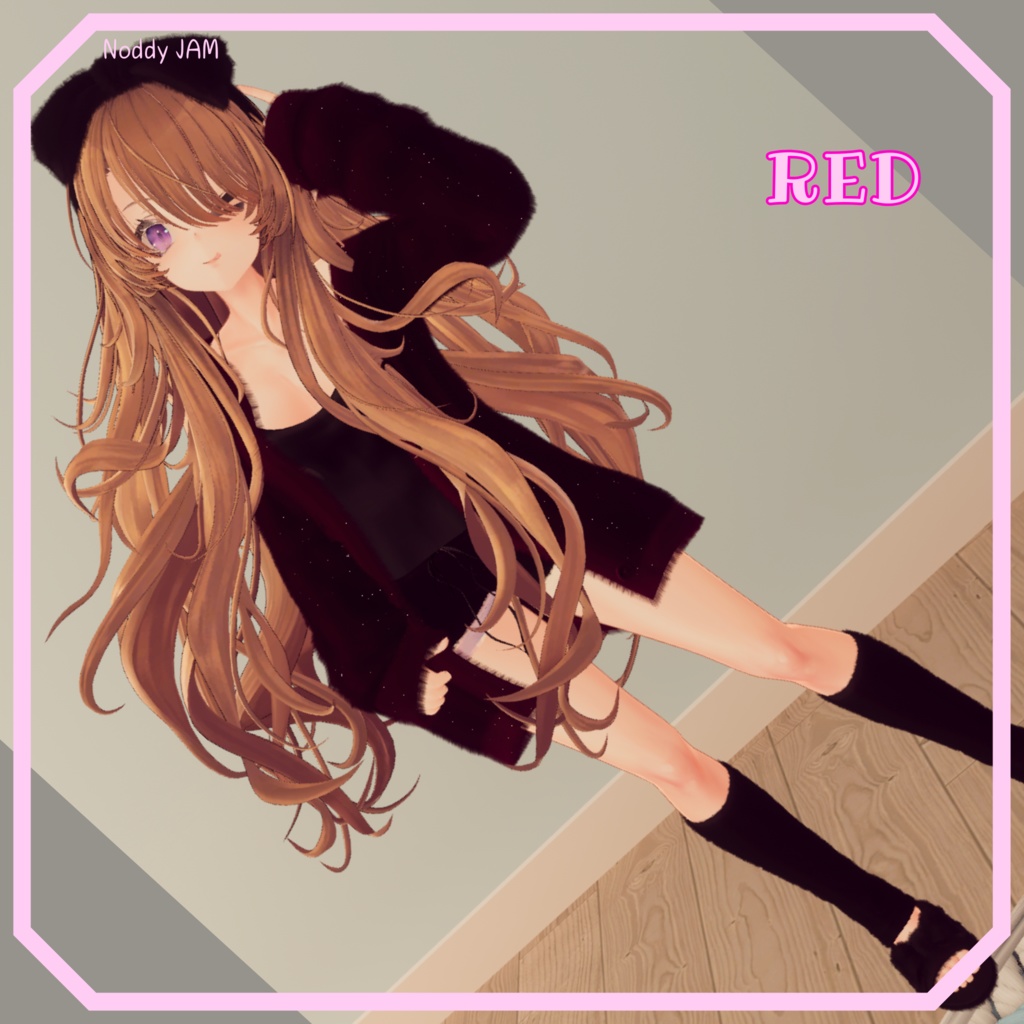 ラメふわナイトウェアセット