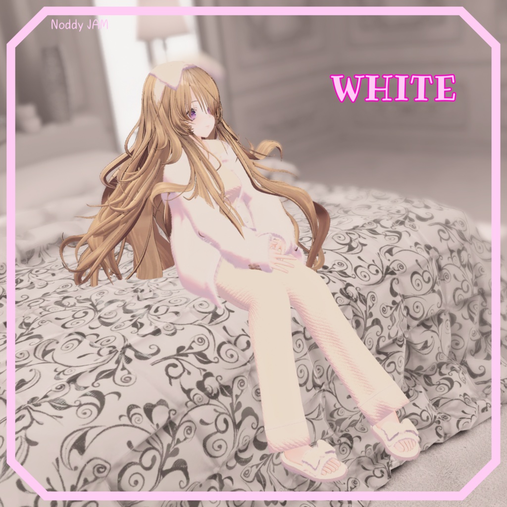 ラメふわナイトウェアセット