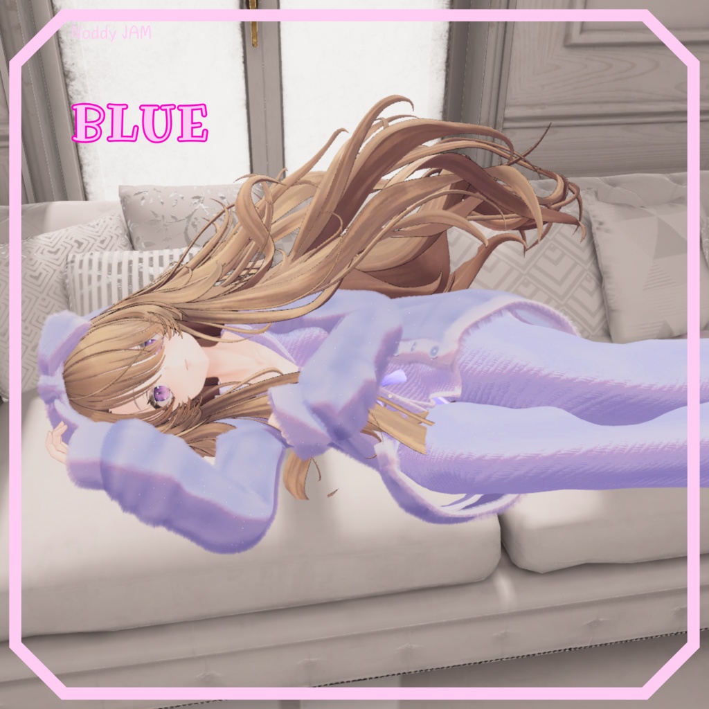 ラメふわナイトウェアセット