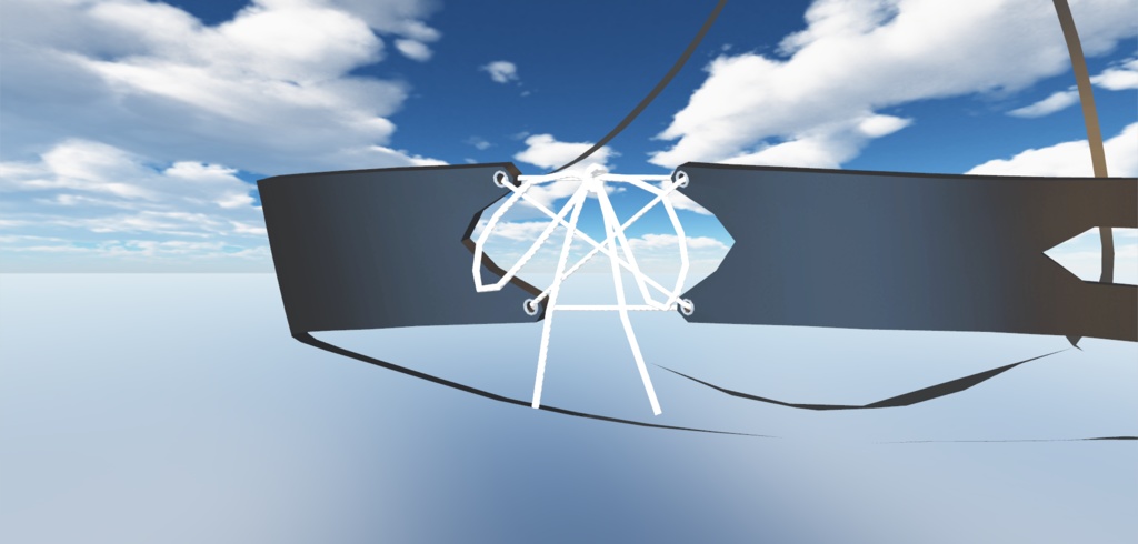 【スキニング済み】Failure(フェイリア)向け衣装 シンプルクロスホルタービキニ