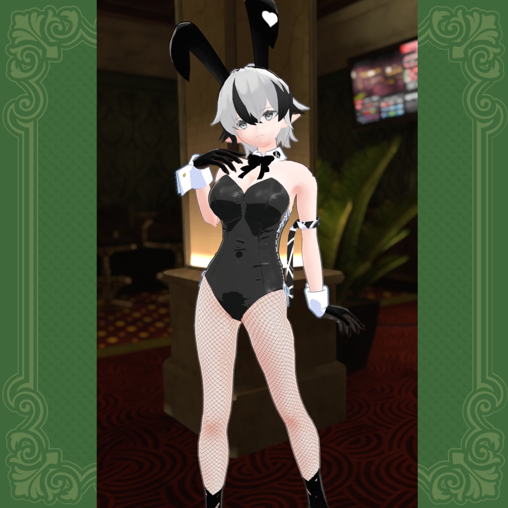 【スキニング済み】適応する獣 実験体β向け衣装 ジャケットバニー