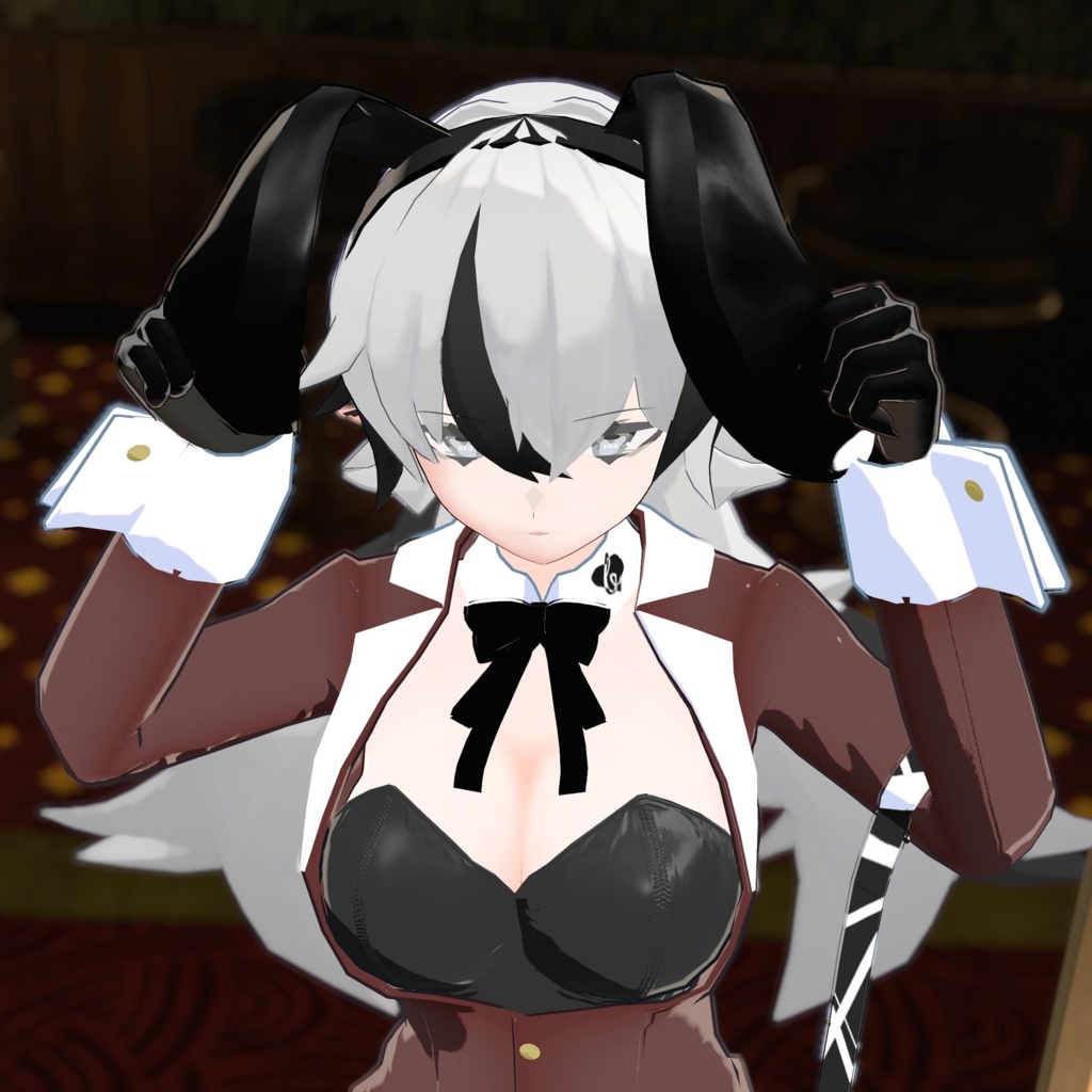 【スキニング済み】適応する獣 実験体β向け衣装 ジャケットバニー