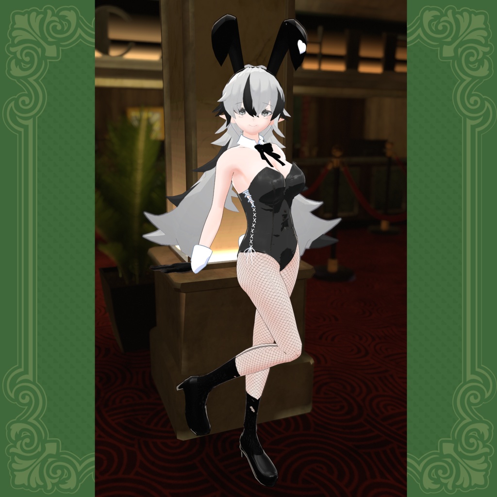 【スキニング済み】適応する獣 実験体β向け衣装 ジャケットバニー