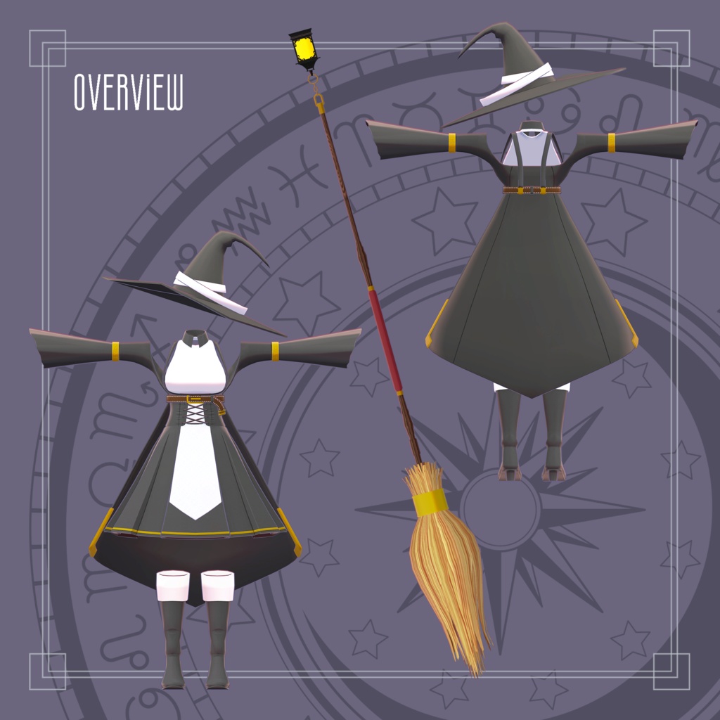 ストレーラ対応 ウィッチコスチューム