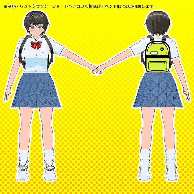 オリジナル3Dモデル「虎走アカリ」