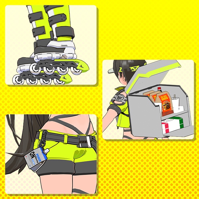 オリジナル3Dモデル「虎走アカリ」