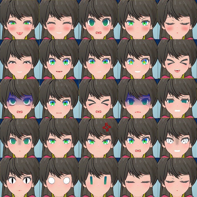 オリジナル3Dモデル「虎走アカリ」