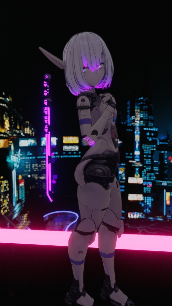 Cyber Sword for Runa/Luna | (Torinyan/Nradiowave) | VRChat