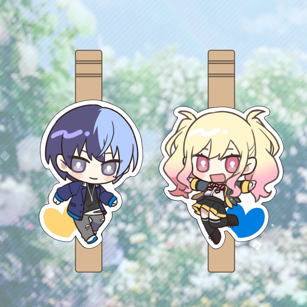 冬咲希クロスピン