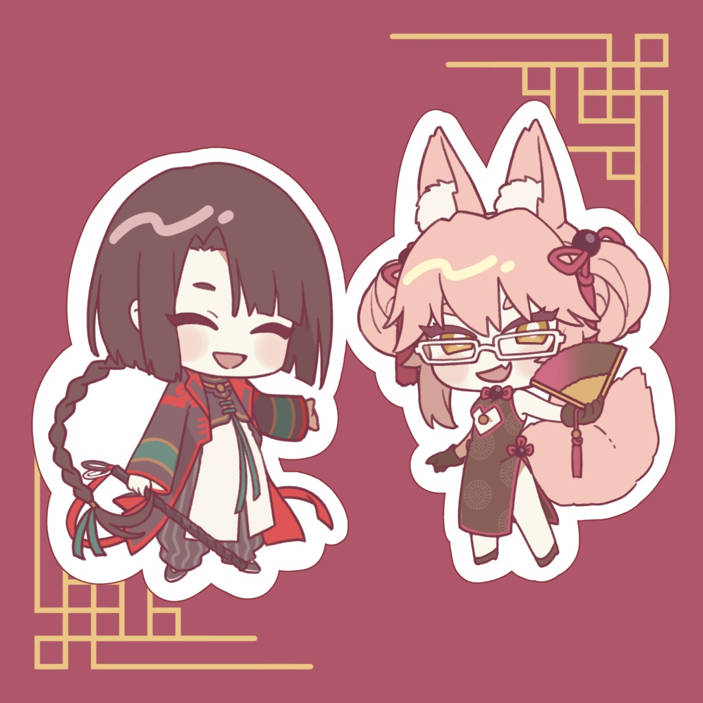 太コヤアクリルキーホルダー