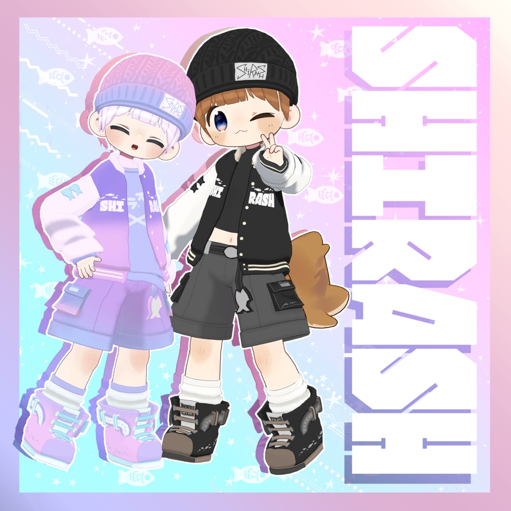 ‘‘SHIRASH‘‘『キプフェル』『まめひなた』対応のスタジャンコーデ！　帽子と髪型付き