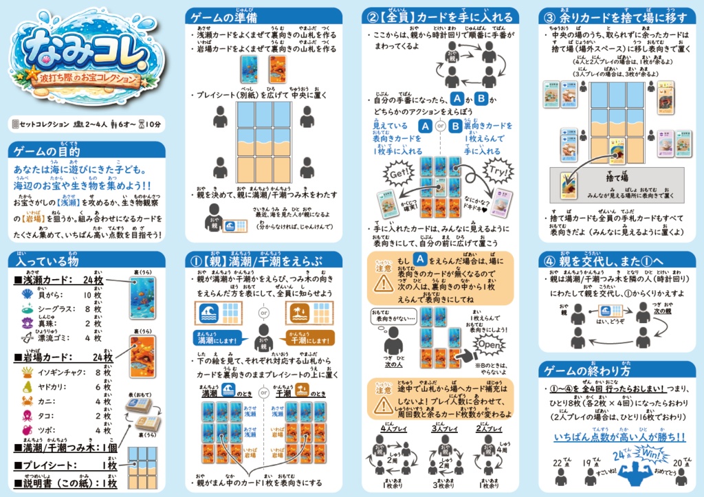 なみコレ ~波打ち際のお宝コレクション~