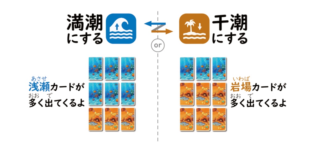【実物版】なみコレ|子どもは集めるワクワクを!大人は考える戦略を!親子で遊べる10分ボードゲーム