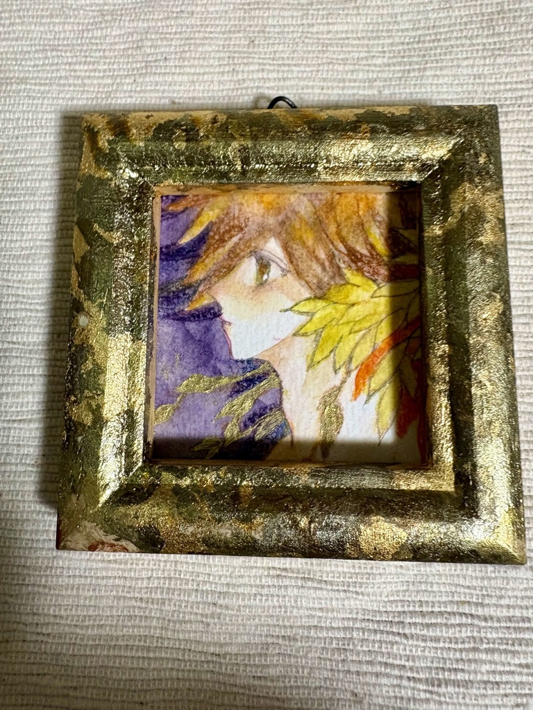 ミニ原画「野分」