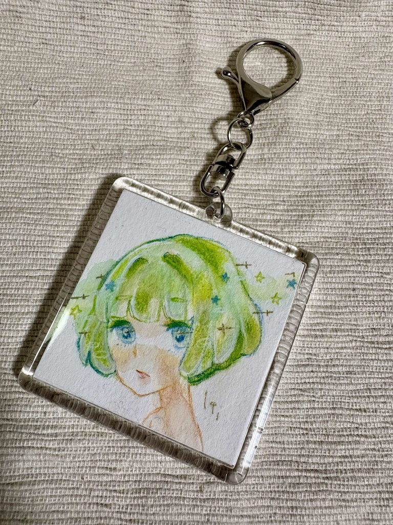 原画入りキーホルダー（両面）