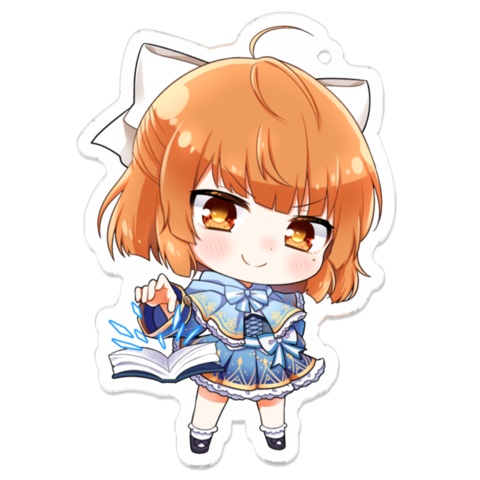 天才特級司書アクリルキーホルダー