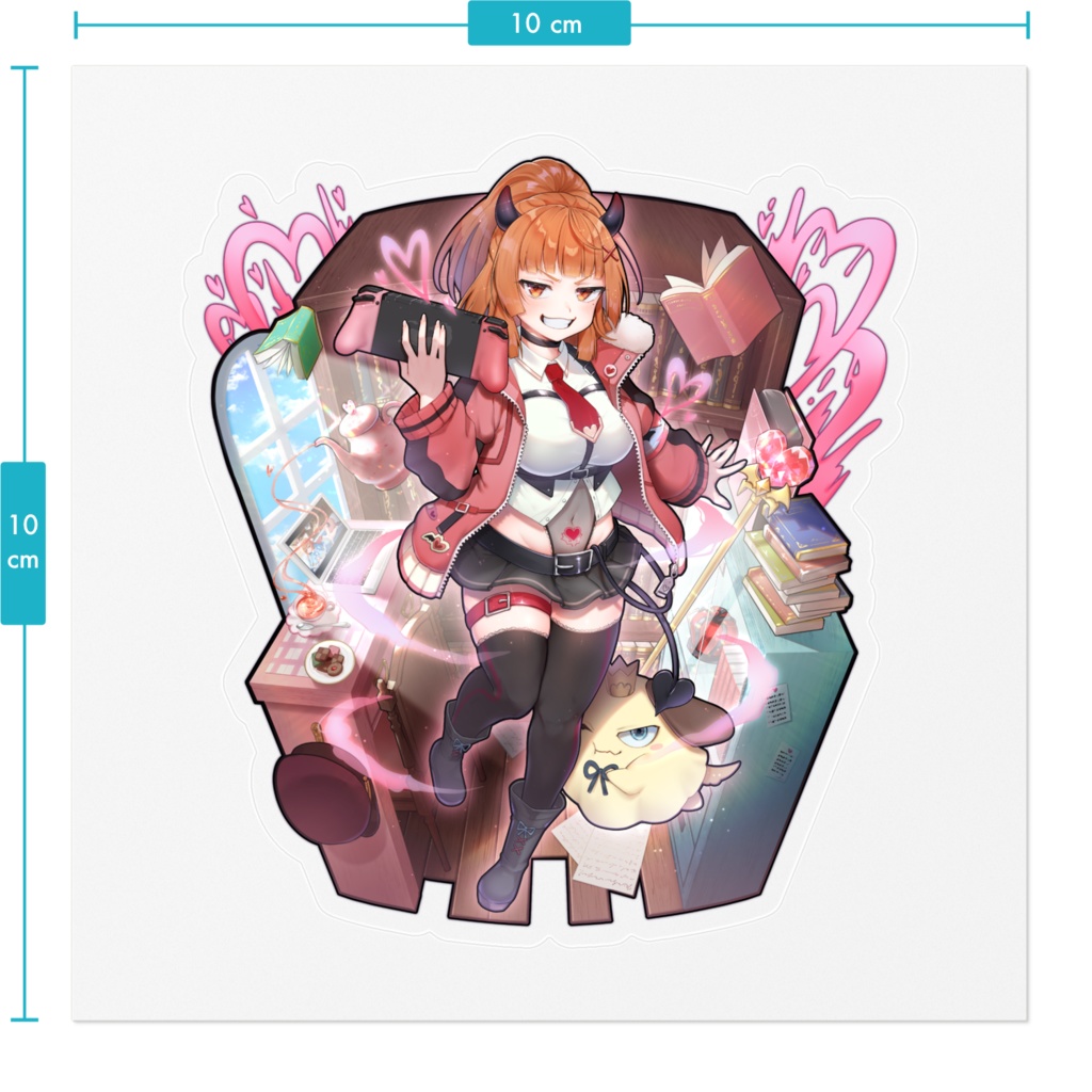 神童レオ4周年記念ステッカー