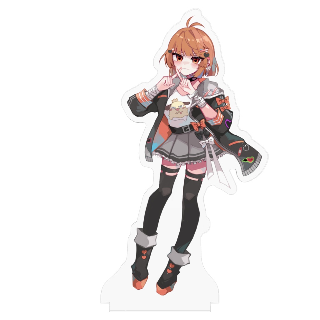 地雷レオちアクリルフィギュア