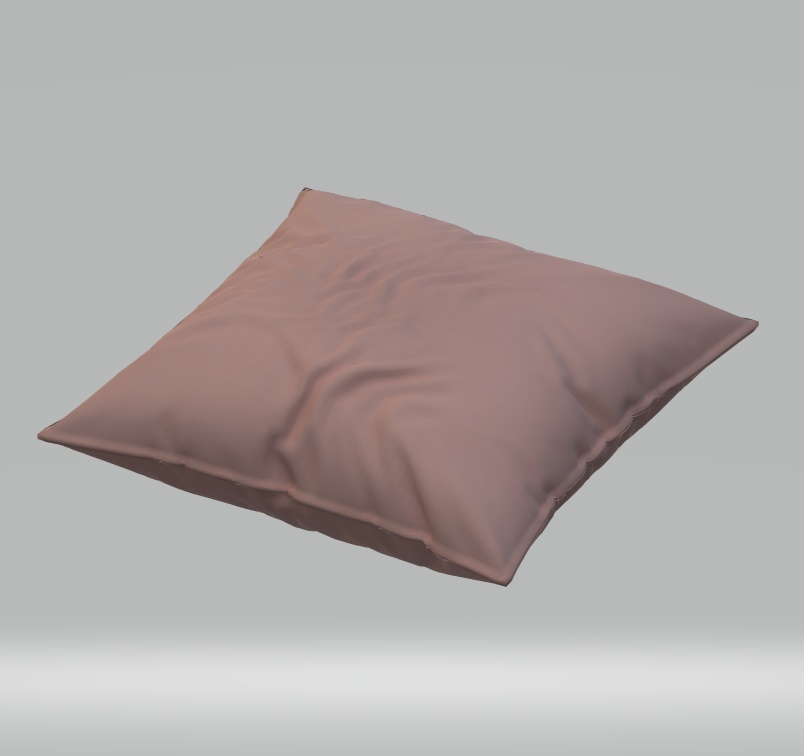 クッション-cushion-(無料)【3Dモデル】