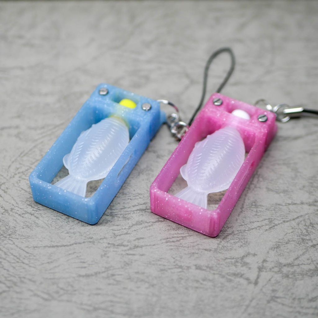 【5セット限定】ジャパーニーズトラディショナル醤油の容器チャーム 限定クリアラメセット