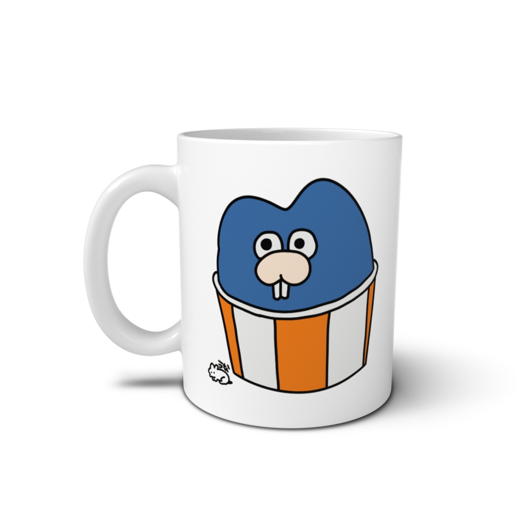 うなさんのげっ歯類のマグカップ