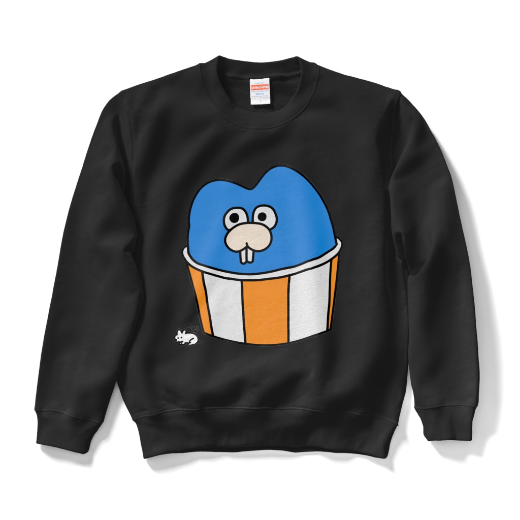 うなさんのげっ歯類スウェット(カップインげっし)