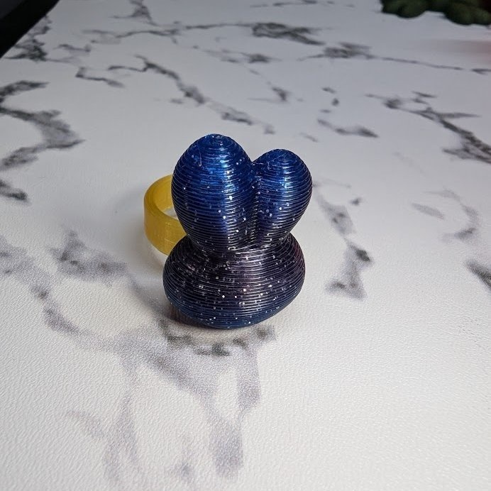 星空のウサチャンリング