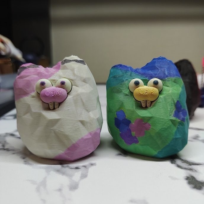 【再生産】塗って遊ぼう!5cmげっ歯類【発送予定時期:7月下旬~】