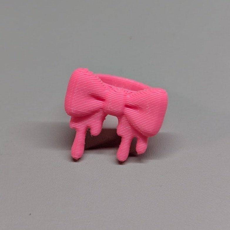 微睡むリボンミニリング