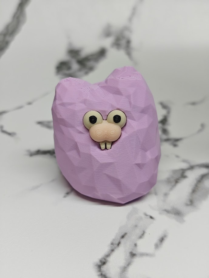 クラシック5cmげっ歯類(マットラベンダー)