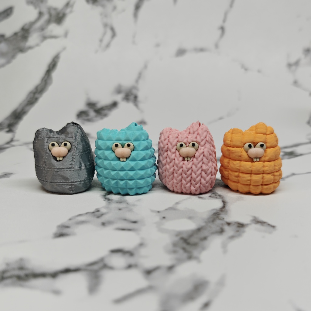 めりこんでないげっ歯類 テクスチャシリーズ