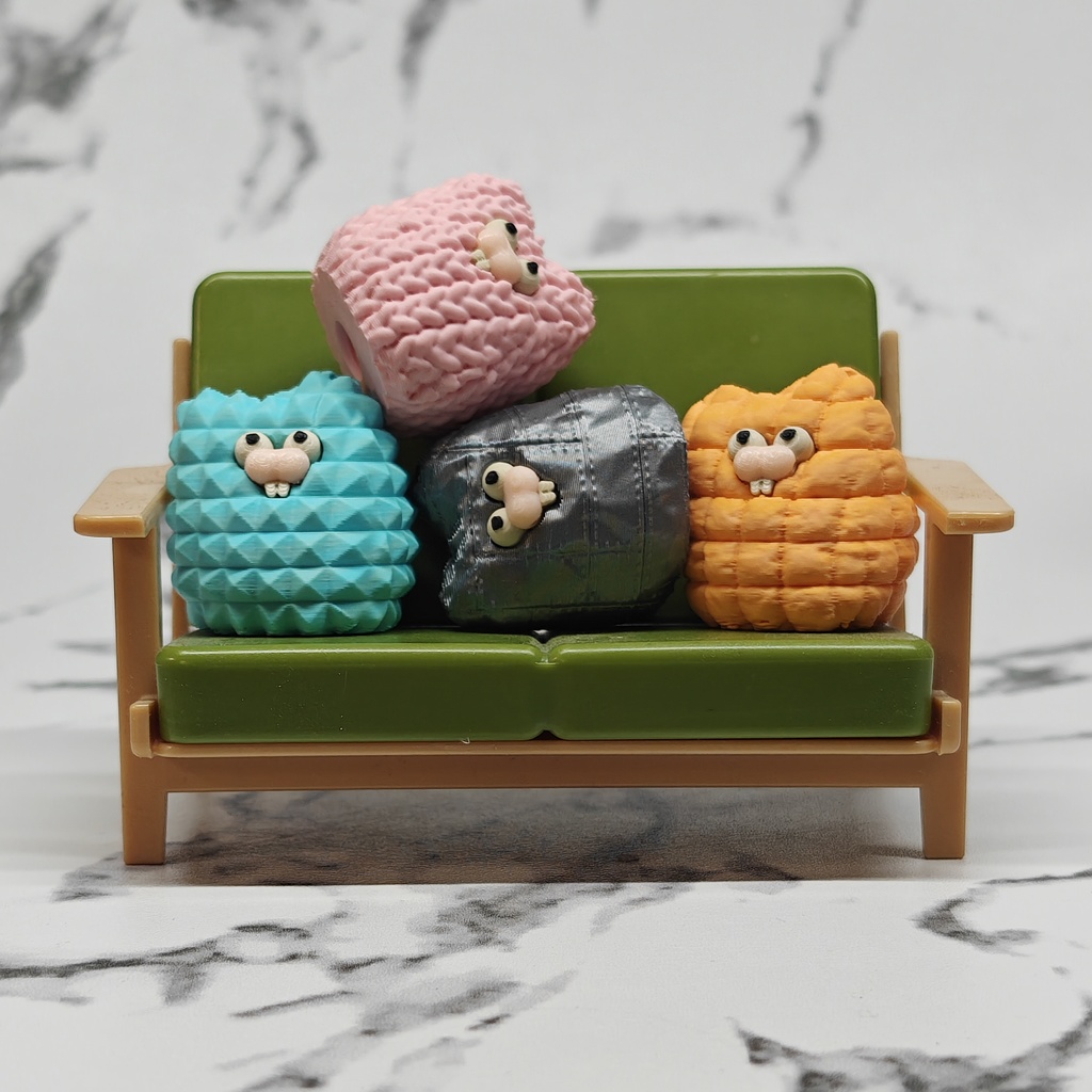 めりこんでないげっ歯類 テクスチャシリーズ