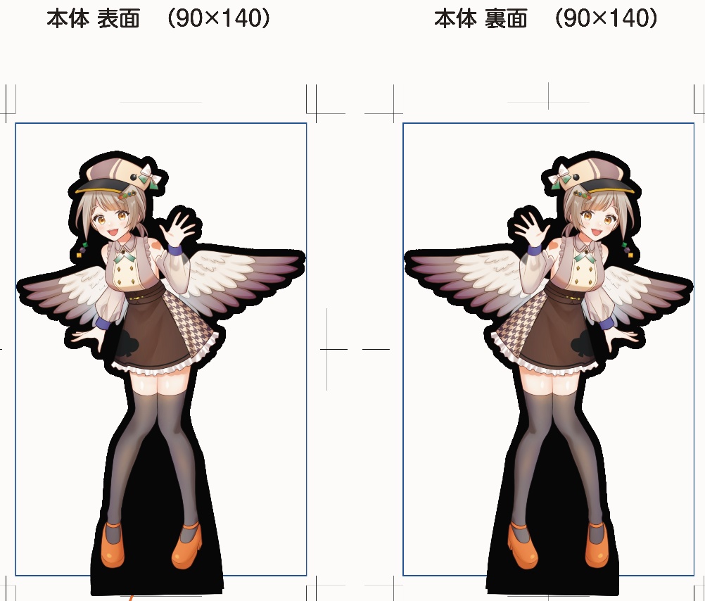 【㊗2周年記念品】アクリルスタンド【受注販売】現在は販売受付終了しています。