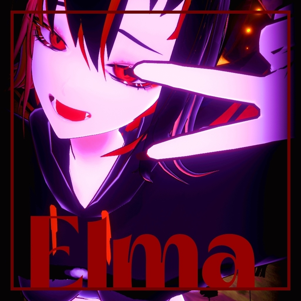 オリジナル3Dmodel「Elma」VRM