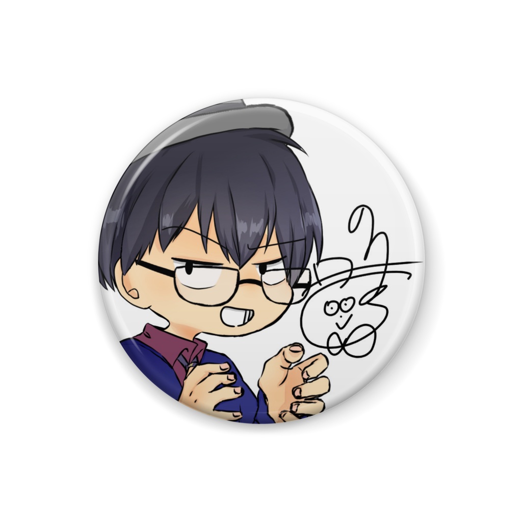 イラスト缶バッジ